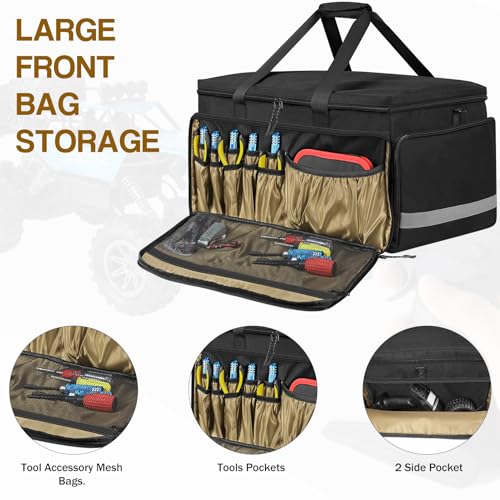 ORKELS RC Storage Bag for 1/8, 1/10 Cars, Protective Carry Case with Bottom Clapboard Compatible with Traxxas Car, Multi-Pockets for Tools & Accessories - size: FOR 1/8, 1/10 Car