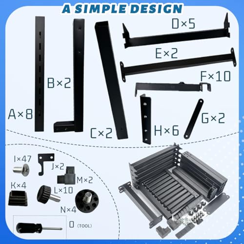 RC Car Stand, Adjustable RC Car Storage Rack, Remote-Controlled Model Cars, Mini Off-Road Vehicles, Large Trucks, Compatible with 1/6, 1/8, 1/12，1/18, and 1/24 Scale RC Model Cars.