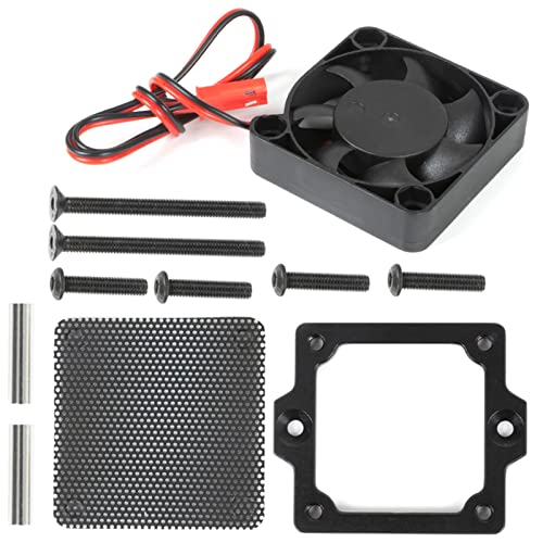 Metal ESC Cooling Fan Kit for TRAXXAS Trx4 Trx6 for Land Rover Defender for Ford 1/10 RC Car Accessory