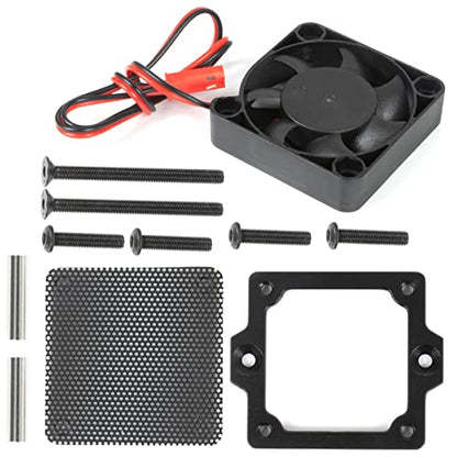 Metal ESC Cooling Fan Kit for TRAXXAS Trx4 Trx6 for Land Rover Defender for Ford 1/10 RC Car Accessory