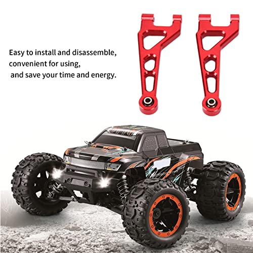 Front Upper Suspension Arm, RC Car Suspension Arm, RC Car Front Upper Arm Lightweight Aluminum Alloy Durable 2 Pcs for HBX 16889 1/16 Remote Control Car