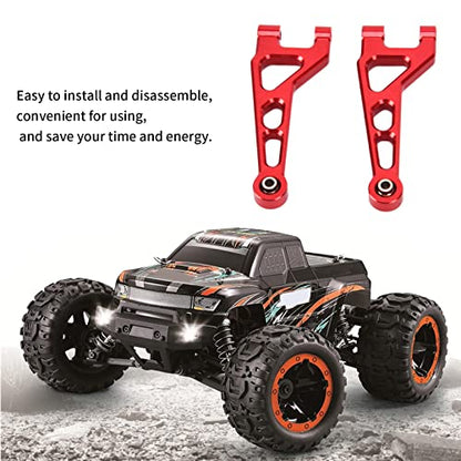 Front Upper Suspension Arm, RC Car Suspension Arm, RC Car Front Upper Arm Lightweight Aluminum Alloy Durable 2 Pcs for HBX 16889 1/16 Remote Control Car