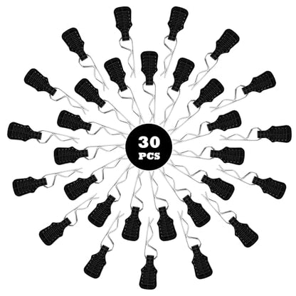 30 Pieces 1.4mm Universal RC Body Clips with Pull Tabs Car Clips RTR Clip Pins H165 Assembly Spare Parts for 1:8 1:10 1:12 Scale Redcat HPI Himoto HSP Exceed RC Car Parts Truck Buggy (Black) - color: 1.4mm