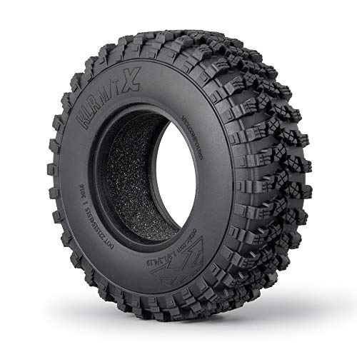 4PCS Rubber 1.9" Rocks Tires with Foam Insert for Axial SCX10,TRX4,SCX10-II,SCX10-III D90 D110 Redcat Gen7 Gen8 1/10 RC Crawler Car