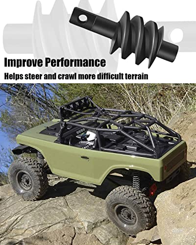 2T/12T Steel Overdrive Gears Fit for Axial SCX24 | Gear Overdrive Worm Differential Steel Gear, 2 Set