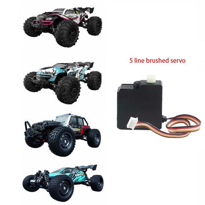 5 Line 17G Brushed Servo for SCY 16101 16102 16103 16201 1/16 RC Buggy car Spare Parts