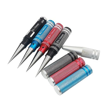 KALLORY 1pc Model Aircraft Hole Expander Reamer Drill Tool Rc Car Shell Puncher DIY Model Kit Accessories High Strength Metal Safety