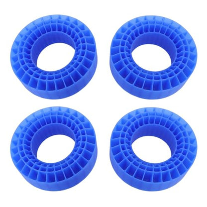 1.9Tire Inserts Silicone Rubber Insert Foam, Silicone Insert Foam Fit 1.9 Wheel Tires, Silicone Tire Inserts Fit Wheel Tires 1/10 Crawler Accessories Red (Blue) - color: Blue