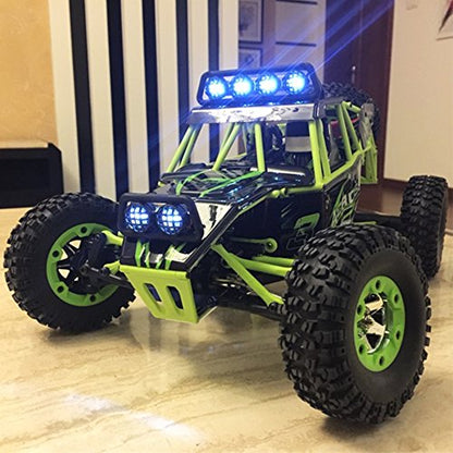 WLtoys 12427 RC Cars 1/12 Scale 2.4GHz Remote Control Car, 4WD 50KM/H High Speed Monster Trucks, All Terrain Off-Road Rock Crawler Climbing Buggy RTR for Adults