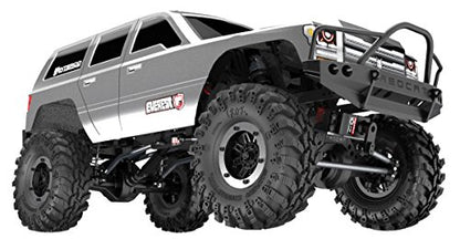 Redcat Racing Everest GEN7 Sport 1/10 Scale RC Rock Crawler 4x4 – 4WD RTR RC Truck with Steel Frame, Oil Shocks, Beadlock Wheels, Interco Tires, Waterproof ESC & Battery Included - Silver