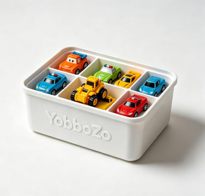 Cases for Toy Vehicles, Toy Car Organizer and Storage Container for Collectible Toys