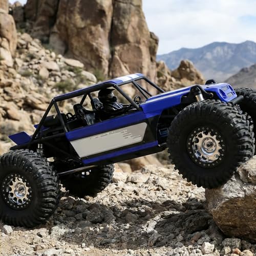 2.2 Crawler Tires with Foam Inserts for TRX4 Axial SCX10 III/II Wraith Redcat Gen 8 Vanquish VS4-10/H10/F10 RC4WD HPI 1/10 RC Rock Crawlers Trail Trucks RC Climbing Tyres, Soft & High Traction - size: 2.2 rc crawler tires