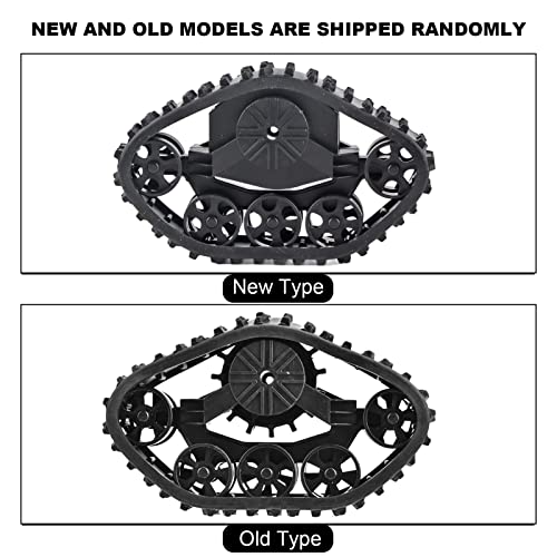 4pcs RC Car Tire Wheel Rubber Crawler Tyre for WPL 1/16 RC Military Truck, Replacement RC Tyre with ABS Reinforcement, High - Grip Tread Design for Off - Road Terrain and Rough Sur
