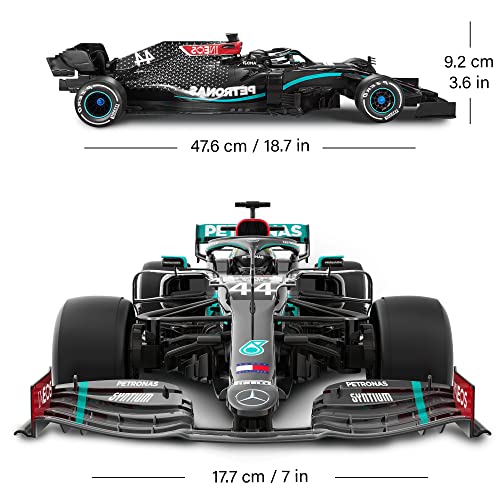 Voltz Toys Authentic Licensed 1:12 Mercedes-Benz F1 W11 Remote Control Vehicle - RC for Kids and Adults - 2.4GHz RC for Gift (1:12 Mercedes-Benz F1 W11) - color: 1:12 Mercedes-benz F1 W11