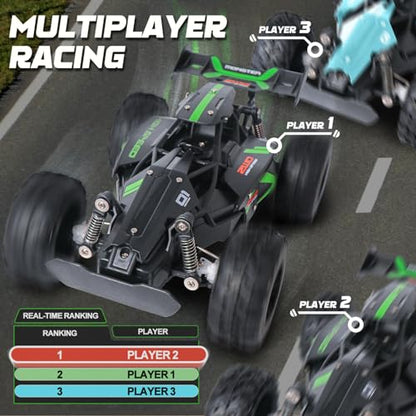 1/18 Scale High Speed RC Cars, 30KM/H 4WD Off-Road Remote Control Trucks for Adults and Kids Boys, All Terrain Truck Toys Gifts - style: 3063