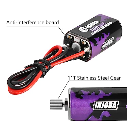 INJORA 180 Pro 48T Brushed Motor and Transmission for TRX4M Upgrade