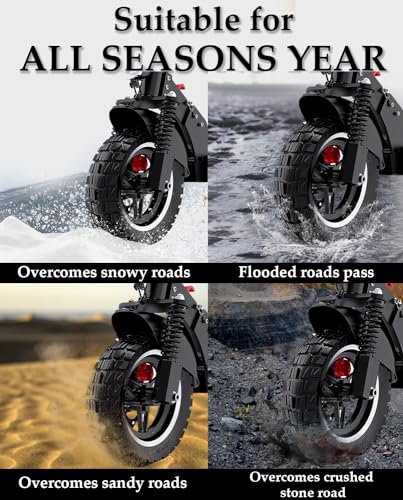 10 Inch 10x2.75-6.5 Off-road Rubber Outer Tire Suitable for Speedway 5 Dualtron 3 Hover-1 Alpha JOYOPR S Hiboy Titan PRO Electric Scooter Thickened Explosion-Proof Shockproof Super-Grip - color: outer tire*1