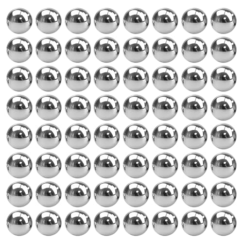 100 Pcs M9 Stainless Steel Bearing Balls, Metric Precision Bike Ball Bearings for Acrylic Paints, Nail Polish & Epoxy Resin, Durable Agitator Balls for Ball Bearings - size: M9-100Pcs