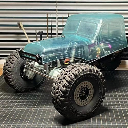 1/10 Carbon LCG Chassis Kit with Molded Bed Sliders Delrin Skid Plate Dual Servo Mount for SCX10 AR44 AR45 Capra F9 TRX4 Axle Gspeed V4 Chassis GS-FS Chassis G-Shot Chassis (Front Bumper) - color: Front Bumper