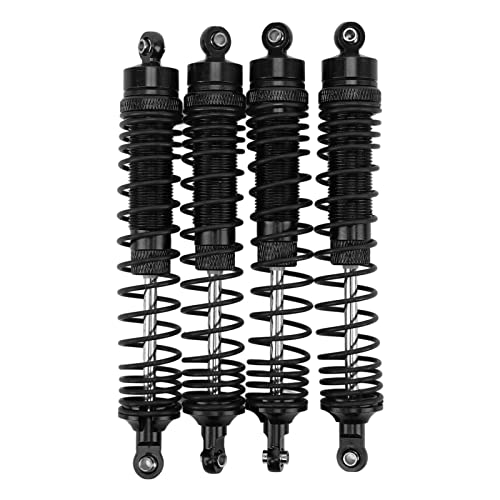 RiToEasysports Aluminum Alloy RC Shock Absorber Set for LOSI 1/8 LMT Axle RC Cars, 5.3 Inch Length, 4 Pieces