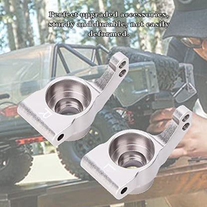 1:14 Metal Rear Axle Hub Carrier Precision CNC Machined for Remote Controlled RC Car, Blue (Color BE6040T) - color: Titanium Color Be6040t