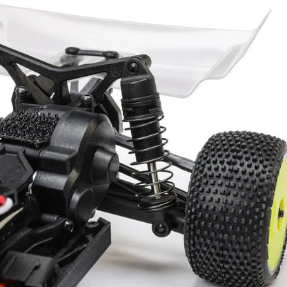 Helidirect Losi RC Car Micro-B 2WD Brushed Mini RC Buggy 1/24 Scale RTR Assemble Kit - Remote Control Car, RC Cars, Micro Racing RC Buggy 1/24 Scale (Silver - LOS00007T2) - color: Silver - Los00007t2