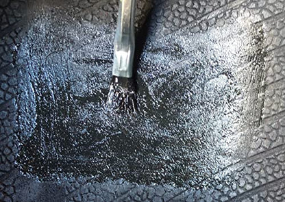 Clear All Purpose Tire Repair Vulcanizing Cement W/Brush Top Can (8oz - Single) - size: 8oz - Clear - Single