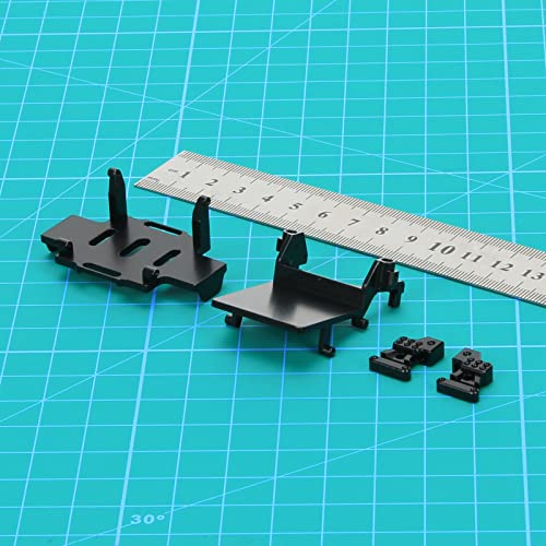 RCAWD SCX24 Bronco Battery Tray & ESC Mount & Rear Shock Tower for Axial 1/24 SCX24 AXI00006 Upgrade Parts