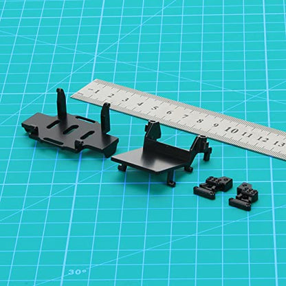 RCAWD SCX24 Bronco Battery Tray & ESC Mount & Rear Shock Tower for Axial 1/24 SCX24 AXI00006 Upgrade Parts