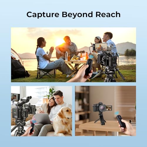 SMALLRIG Camera Remote Control Wireless Shutter Commander for Sony for Canon for Nikon Camera, fits for A7 IV, A7R III, A7S III, A6700, FX3, A7CR, A7C II, ZV-E10, R5, R6, R7, R8-5207 - style: Camera Remote Control