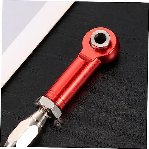 BESTonZON 6pcs Adjustable Turnbuckle Rod Linkage for Rc Redcat Hsp Racing Hpi Truck Buggy Red Steering Upgrade Parts Easy Install