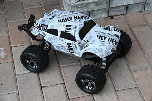 SummitLink Compatible Custom Body Newspaper Style Replacement for 1/10 Scale RC Car or Truck (Truck not Included) STB-N-01