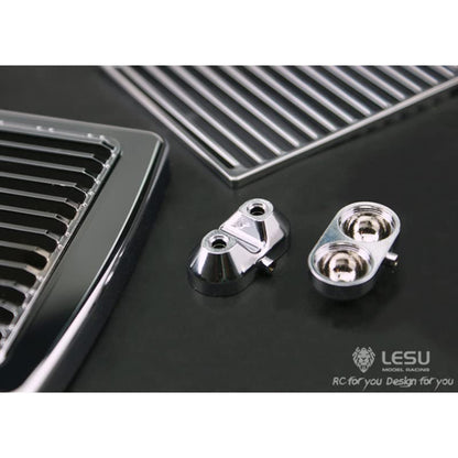 Metal US in Stock Front Net Bumper Compatible with DIY Lesu Rc 1/14 Tractor Truck Car