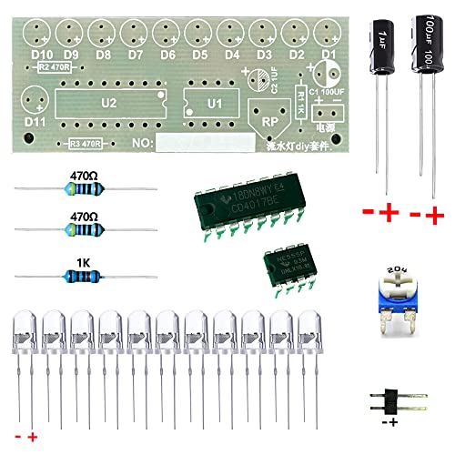 Soldering Practice Kit – DIY Electronic Soldering Project Training Board for Beginners