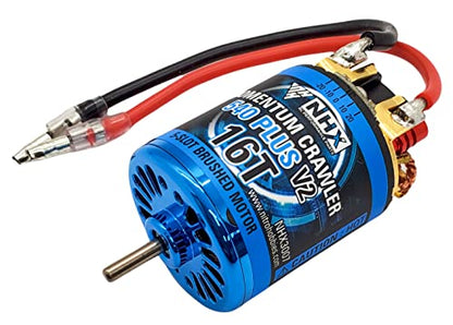 NHX RC Momentum 5-Slot 540 Plus V2 16T Brushed Crawler/Cars Motor
