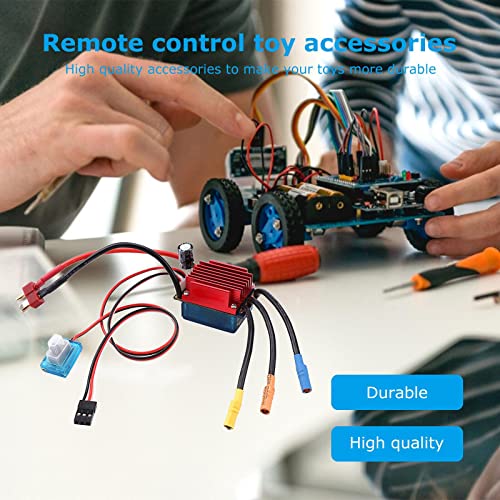 RC 35A Brushless ESC, Sensorless Brushless Motor Brushless Electric Speed Controller for 1/16 1/18 RC Car Truck Accessory