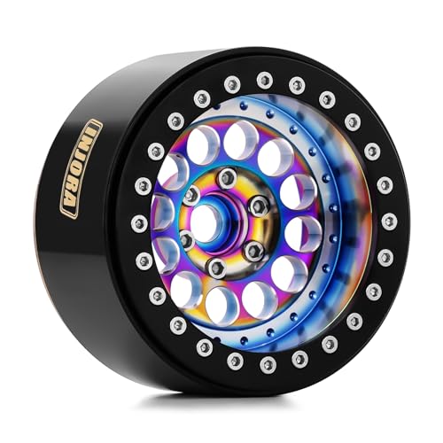 INJORA 224g Brass & Aluminum -10mm Offset Wheel for 1/10 RC Crawler (W2257)