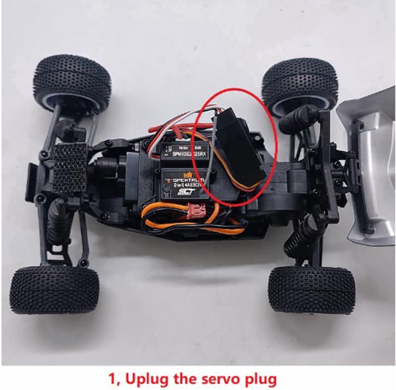 RC Front and Rear Lights Kits for Losi 1/28 Micro-T 2WD RC Car Specialty Headlight Taillights Set