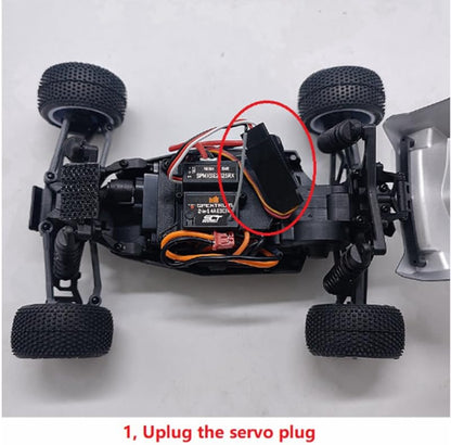 RC Front and Rear Lights Kits for Losi 1/28 Micro-T 2WD RC Car Specialty Headlight Taillights Set