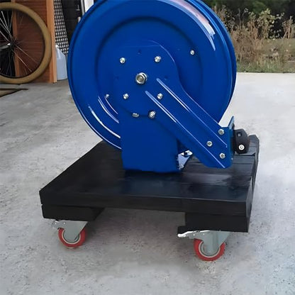 4 Inch Swivel Stem Casters Heavy Duty American Size UNC 1/2"-13x1-1/2 Stem Thread Wheels 360 Degree Durable Wheels Dual Safety Locks Castors with 800 Lbs Capacity Pack of Four - color: Red, size: 4 Inch