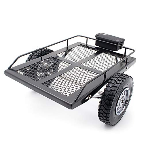 KYX Racing Trailer for 1/10 RC Crawler Trucks and Rock Cars like SCX10/II/III/TRX4/D90