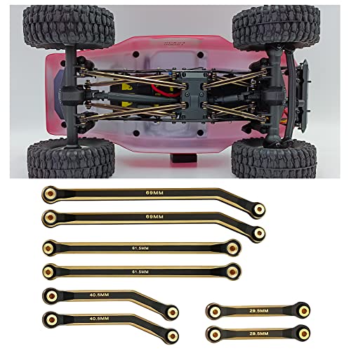 SWX Suspension Links Clips for SCX24 1/24 Crawler Black | Suspension Links, Clips, Black, SCX24, 1/24 Crawler, Upgrade - color: Black