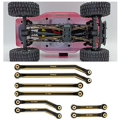 SWX Suspension Links Clips for SCX24 1/24 Crawler Black | Suspension Links, Clips, Black, SCX24, 1/24 Crawler, Upgrade - color: Black