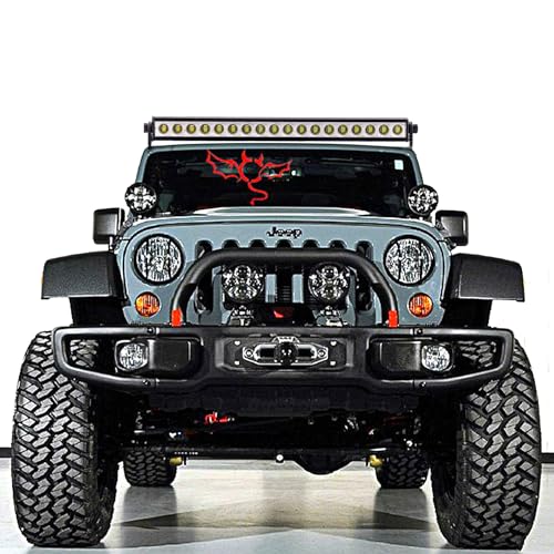 RC Light Bar Led Lights inch Metal Roof Lamp Super Bright Light Kit for TRX4 Traxxas SCX10 90046 D90 Axial RGT R96 1/8,1/10/,1/12,1/16,1/18 RC Crawler Car (146mm)