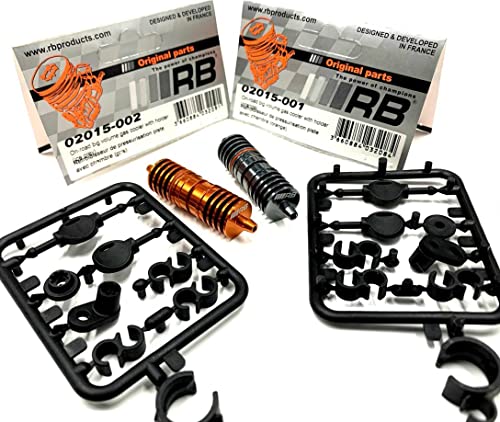 KTRC0215002 RC Car Boat Helicopter Plane Nitro Gas Engine RB Alloy Fuel Filter Cooler w/Line Clips 1/5 1/8 1/10 1/12 HPI km hsp losi Bajer Buggy Truck