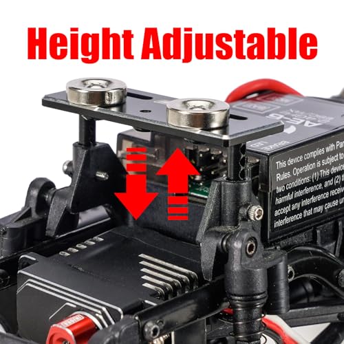 INJORA Magnetic Body Mount Invisible Body Post for Axial SCX24 Upgrade