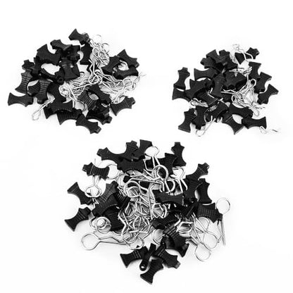 90pcs RC Body Clips with Pull Tabs Car Clips RC Clips for All 1/8 1/10 1/16 1/18 1/24 Scale Traxxas Redcat Axial Arrma HSP Redcat HPI Himoto Tamiya RC Car Truck Buggy Parts
