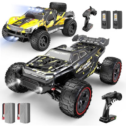 DEERC 1:10 Large Remote Control Cars for Adults & Boys，High Speed 4WD Off-Road Remote Control Truck