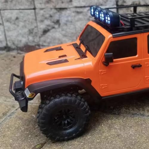 RC Lighting Kit for C8801 1/18 for Universal Roof Racks Luggage Carrier Frame with Light RC Crawler Car Upgrade Accessories Parts