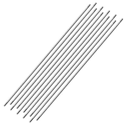 uxcell M3x300mm Pushrod Connector Stainless Steel Rod Linkage,for RC Boat,Car,Airplane,Helicopter,10pcs - size: M3x300mm